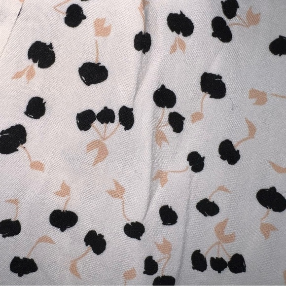 RACHEL Rachel Roy Patterned Rayon Button Down Blouse Size Medium - Picture 8 of 9